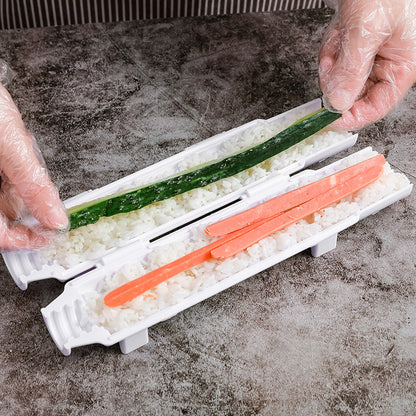 Sushi Maker Japanese Roller Rice Mold Vegetable Meat Rolling Tool DIY Sushi Making Machine Kitchen Gadgets Tools